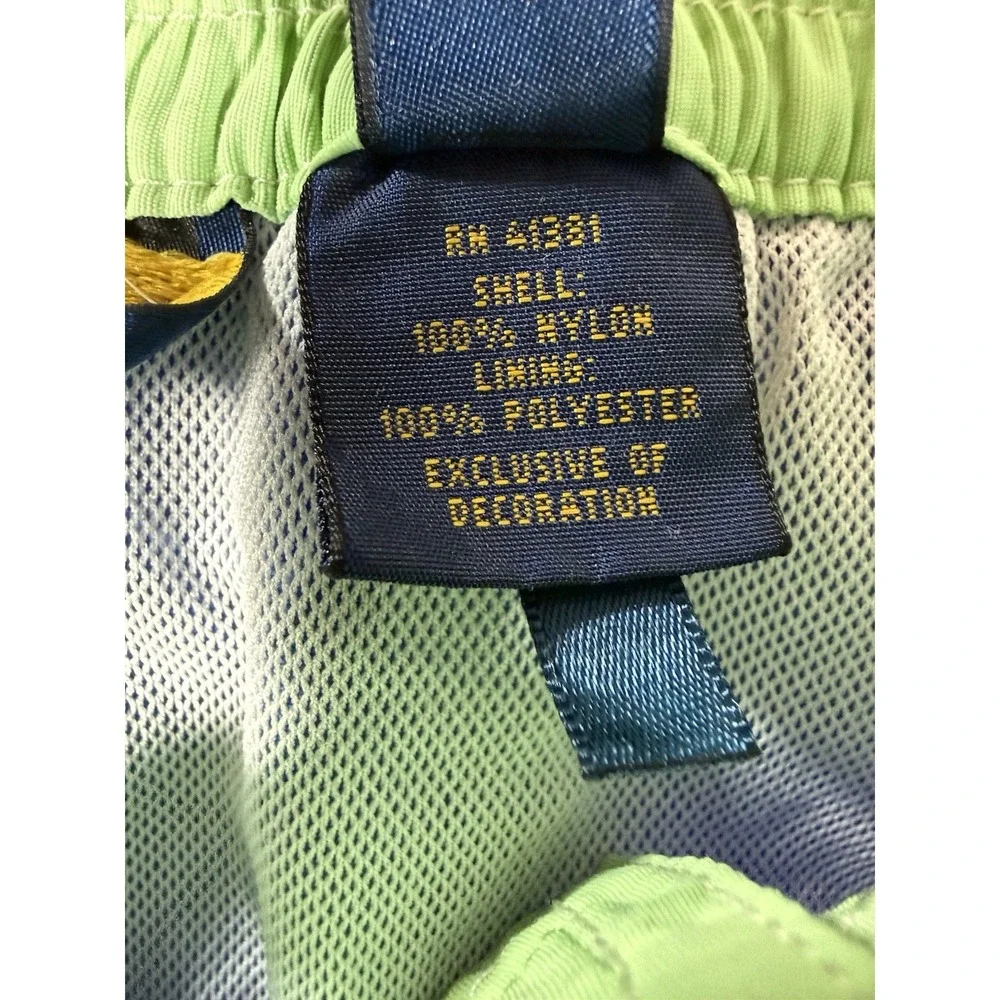 Polo Ralph Lauren‎ Swim Trunks Men's Large Blue Cargo Shorts Swimwear